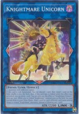 Knightmare Unicorn (alt. art) - RA01-EN043 - Super Rare