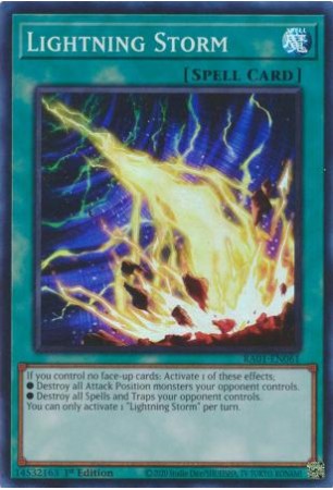 Lightning Storm - RA01-EN061 - Super Rare