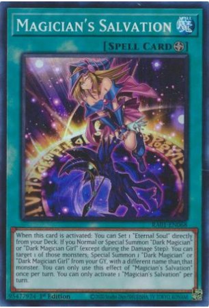 Magician's Salvation - RA01-EN068 - Super Rare