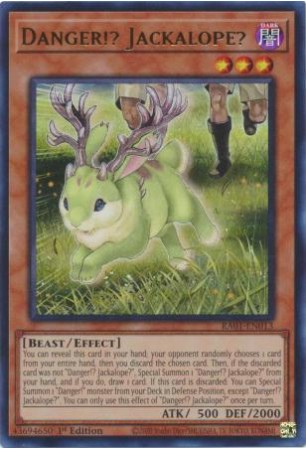 Danger!? Jackalope? - RA01-EN013 - Ultra Rare