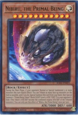 Nibiru, the Primal Being - RA01-EN015 - Ultra Rare