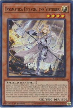 Dogmatika Ecclesia, the Virtuous - RA01-EN020 - Ultra Rare