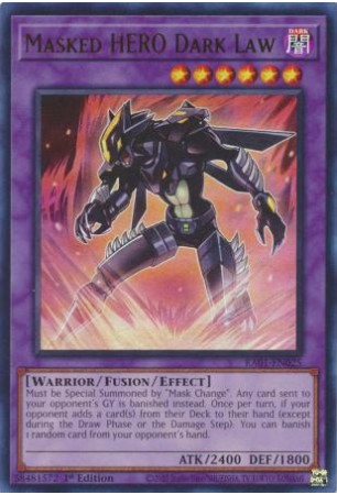 Masked HERO Dark Law - RA01-EN025 - Ultra Rare