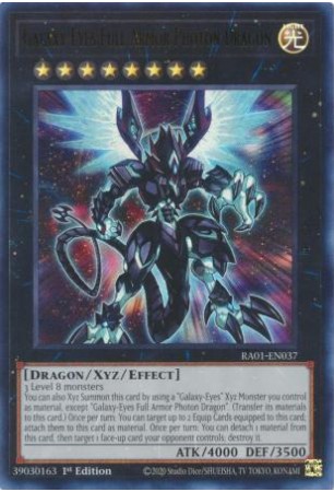 Galaxy-Eyes Full Armor Photon Dragon - RA01-EN037 - Ultra Rare