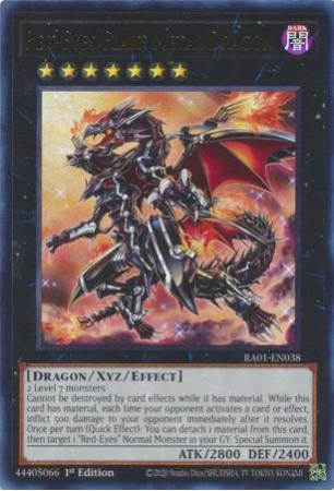 Red-Eyes Flare Metal Dragon - RA01-EN038 - Ultra Rare