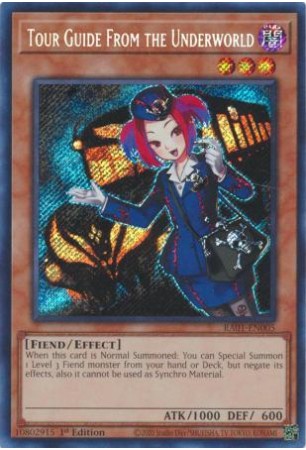 Tour Guide From the Underworld - RA01-EN005 - Secret Rare