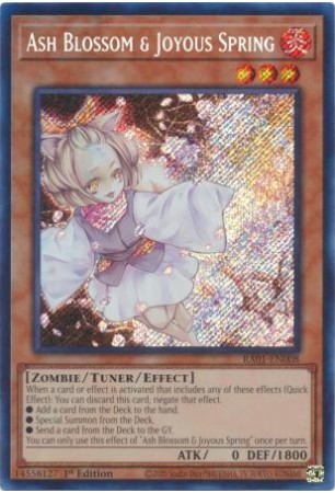 Ash Blossom & Joyous Spring - RA01-EN008 - Secret Rare