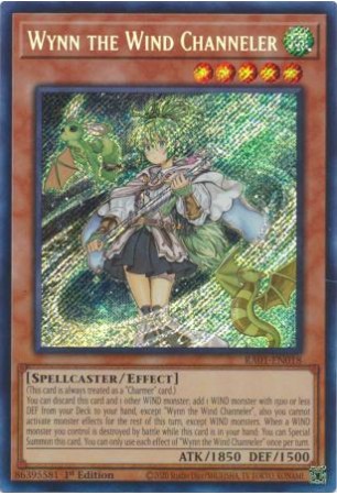 Wynn the Wind Channeler - RA01-EN018 - Secret Rare