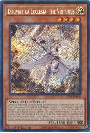 Dogmatika Ecclesia, the Virtuous - RA01-EN020 - Secret Rare