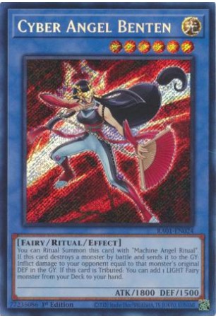 Cyber Angel Benten - RA01-EN024 - Secret Rare