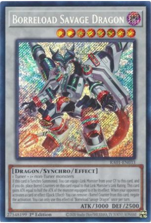 Borreload Savage Dragon - RA01-EN033 - Secret Rare