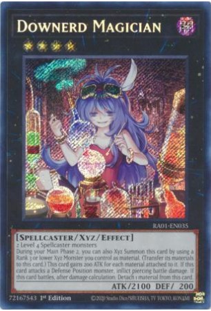 Downerd Magician - RA01-EN035 - Secret Rare