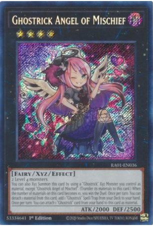 Ghostrick Angel of Mischief - RA01-EN036 - Secret Rare