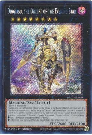 Dingirsu, the Orcust of the Evening Star - RA01-EN040 - Secret Rare