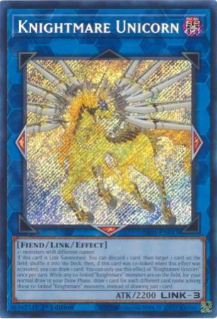 Knightmare Unicorn - RA01-EN043 - Secret Rare