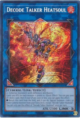 Decode Talker Heatsoul - RA01-EN048 - Secret Rare