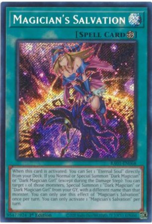 Magician's Salvation - RA01-EN068 - Secret Rare