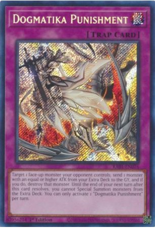 Dogmatika Punishment - RA01-EN076 - Secret Rare