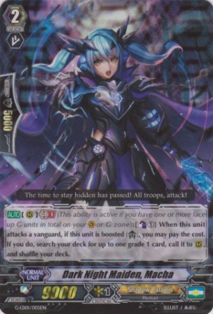 Dark Night Maiden, Macha - G-LD01/005EN - RRR