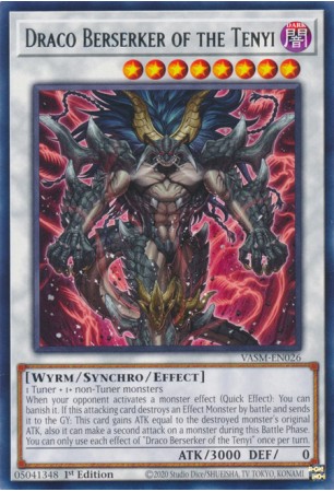 Draco Berserker of the Tenyi - VASM-EN026 - Rare