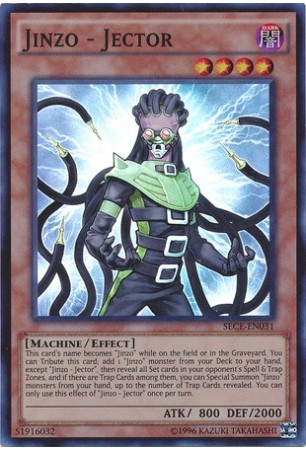 Jinzo - Jector - SECE-EN031 - Super Rare