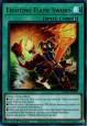 Fighting Flame Sword - MZMI-EN008 - Ultra Rare