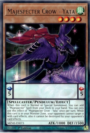 Majespecter Crow - Yata - MZMI-EN073 - Rare