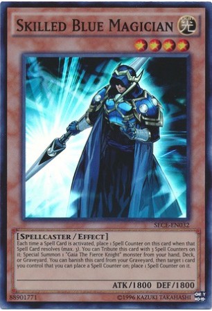 Skilled Blue Magician - SECE-EN032 - Super Rare