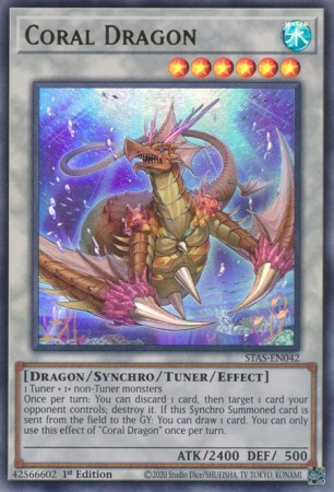 Coral Dragon - STAS-EN042 - Ultra Rare