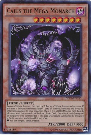 Caius the Mega Monarch - SECE-EN035 - Ultra Rare