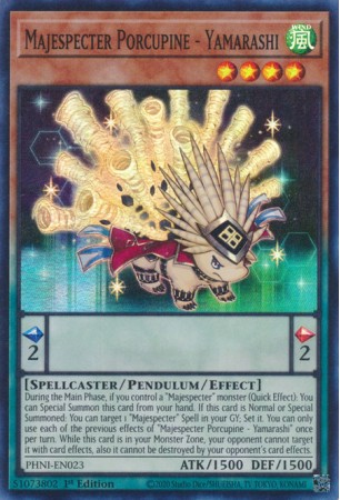 Majespecter Porcupine - Yamarashi - PHNI-EN023 - Super Rare