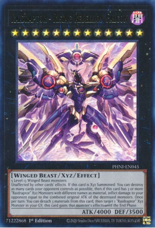 Raidraptor - Rising Rebellion Falcon - PHNI-EN045 - Ultra Rare