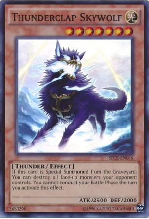 Thunderclap Skywolf - SECE-EN036 - Super Rare