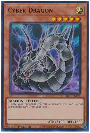 Cyber Dragon (alt. art) - BLC1-EN021 - Ultra Rare