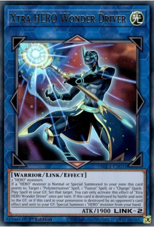 Xtra HERO Wonder Driver - BLC1-EN031 - Ultra Rare