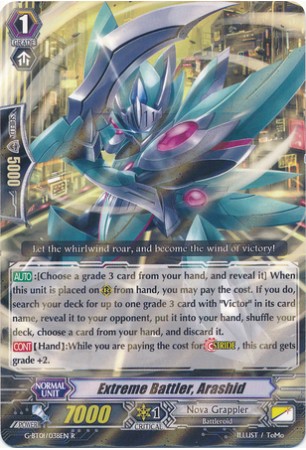 Extreme Battler, Arashid - G-BT01/038EN - R