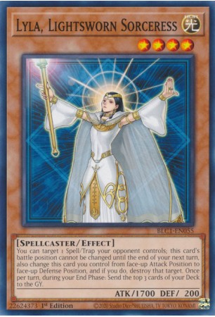 Lyla, Lightsworn Sorceress - BLC1-EN055 - Common