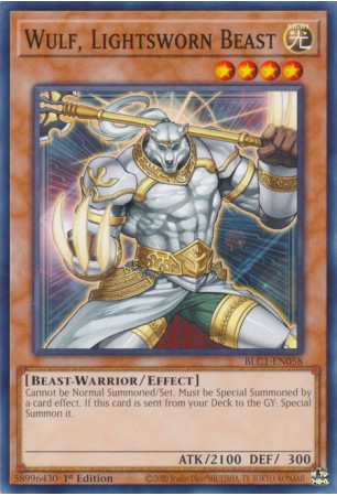 Wulf, Lightsworn Beast - BLC1-EN058 - Common