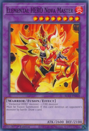 Elemental HERO Nova Master - BLC1-EN068 - Common