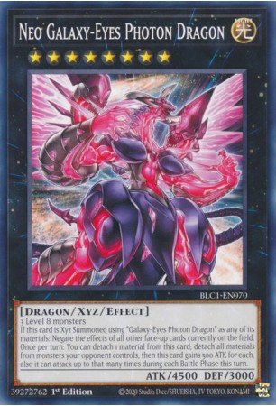 Neo Galaxy-Eyes Photon Dragon - BLC1-EN070 - Common