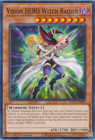 Vision HERO Witch Raider - BLC1-EN098 - Common