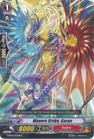 Wyvern Strike, Garan - G-BT01/072EN - C