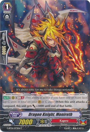 Dragon Knight, Monireth - G-BT01/073EN - C