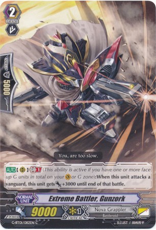 Extreme Battler, Gunzork - G-BT01/082EN - C