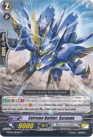 Extreme Battler, Sazanda - G-BT01/083EN - C