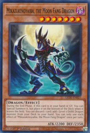 Mikazukinoyaiba, the Moon Fang Dragon - LEDE-EN027 - Common