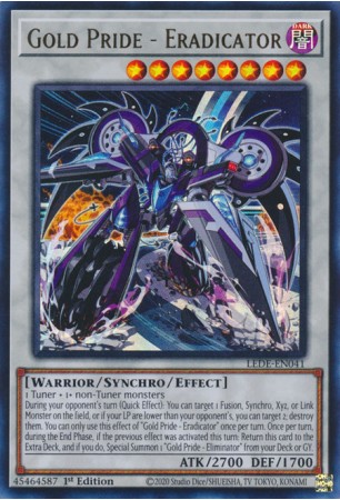 Gold Pride - Eradicator - LEDE-EN041 - Ultra Rare