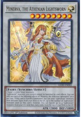 Minerva, the Athenian Lightsworn - LEDE-EN043 - Ultra Rare