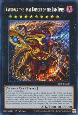 Varudras, the Final Bringer of the End Times - LEDE-EN045 - Secret Rare