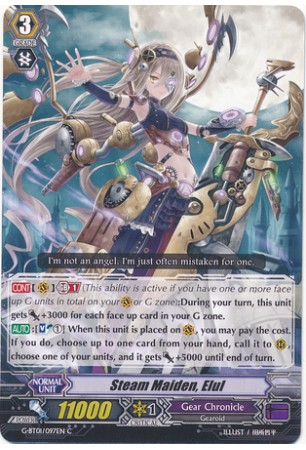 Steam Maiden, Elul - G-BT01/097EN - C